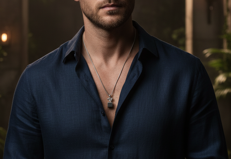 Cubic Axe - 316L Stainless Steel Pendant