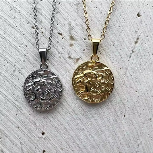 Regal Roar - 316L Stainless Steel Pendant