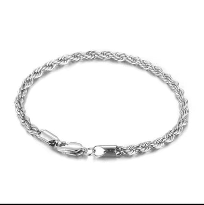 Helix Chain Bracelet - 316L Stainless Steel