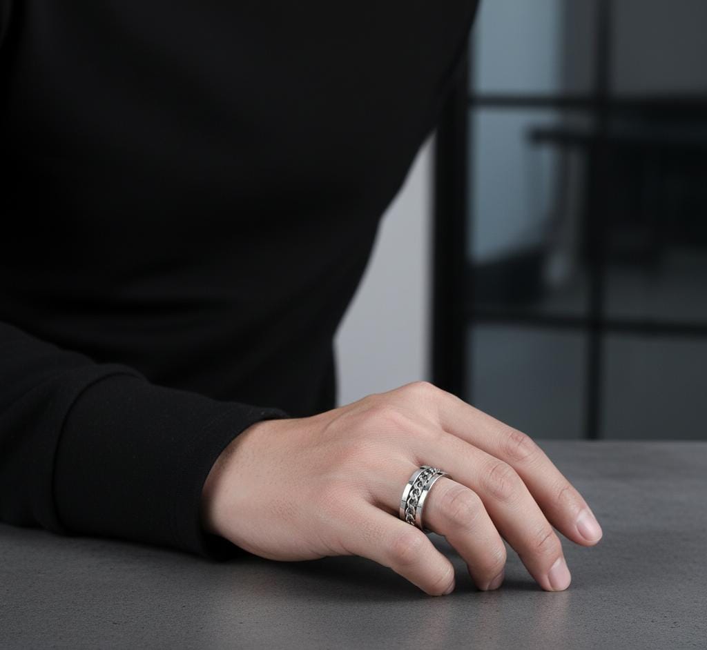 Titan Band Ring - 316L Stainless Steel