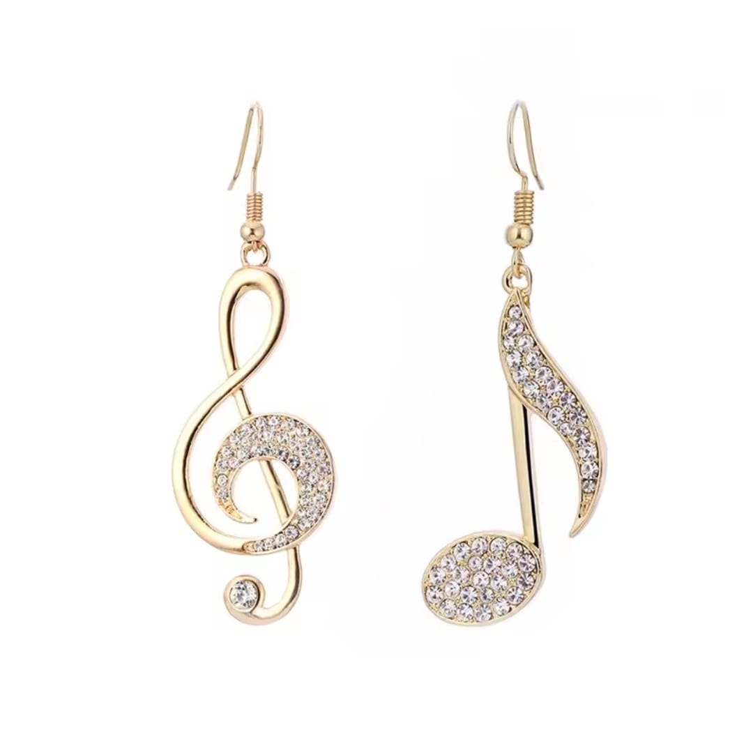 Melody Muse 18K Gold Earrings