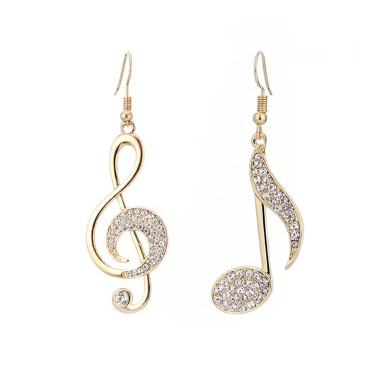 Melody Muse 18K Gold Earrings