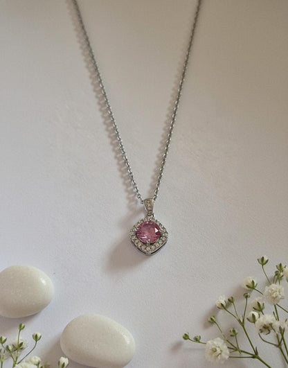 Moissanite Stone GRA Certified - 925 Sterling Silver Pendant