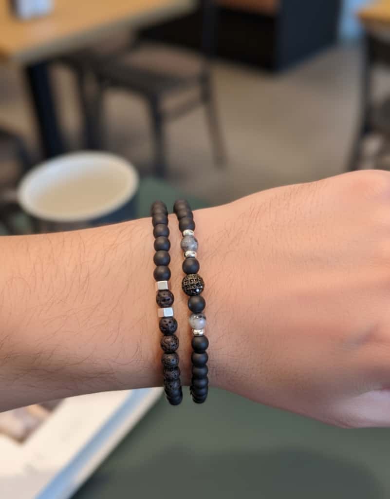 Midnight Stone Duo Bracelet