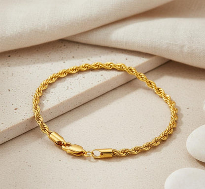 Helix Chain Bracelet - 316L Stainless Steel