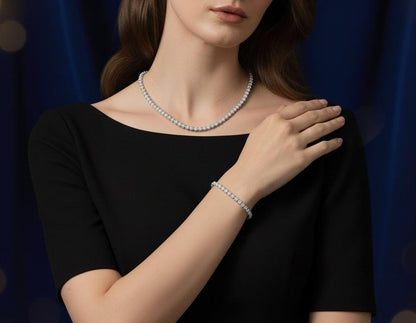 Celestial Sparkle - 18K Gold & Sterling Silver Set