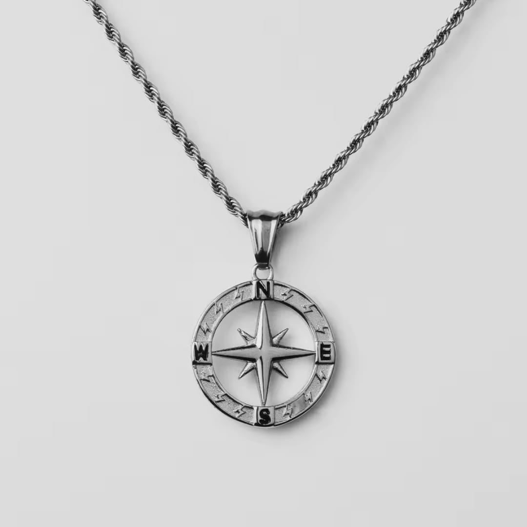 North Star - 316L Stainless Steel Pendant