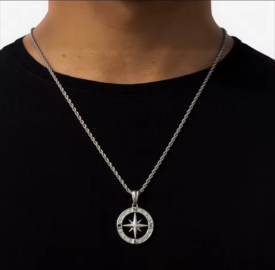 North Star - 316L Stainless Steel Pendant