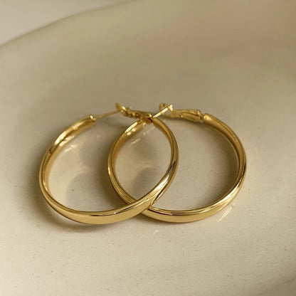 Classic Hoops - 18K Gold Plated